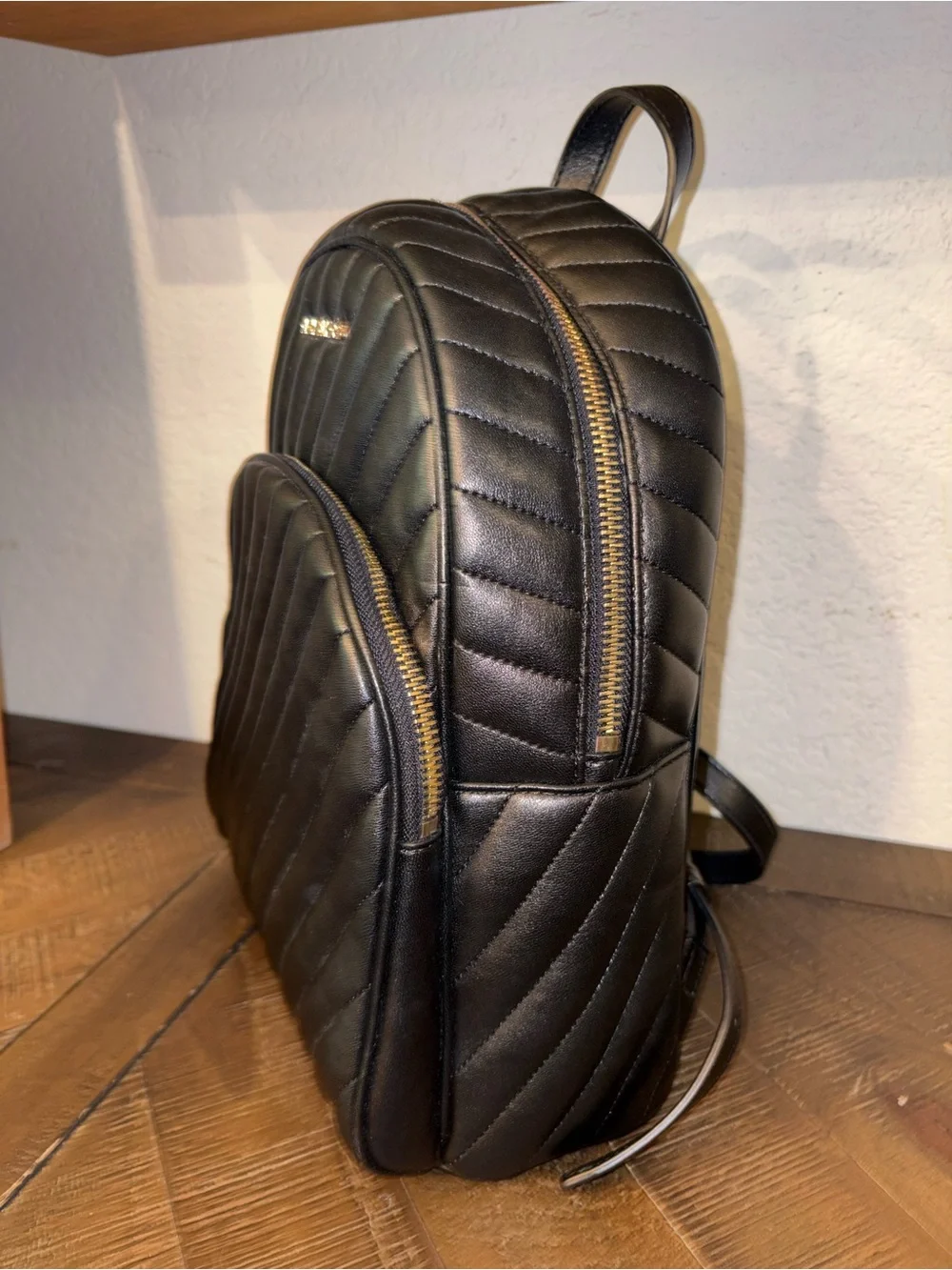 Michael Kors Quilted Leather Backpack | Black | Gold Hardware | NWOT ✨